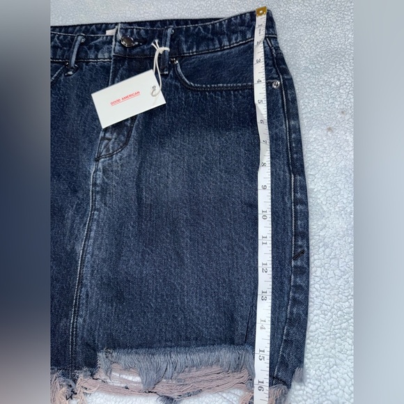 NWT ✨ Good American Denim Skirt - Picture 6 of 6